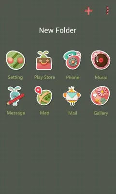 Easter GOLauncher EX Theme android App screenshot 0